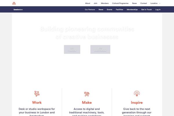 Site using Advanced AJAX Page Loader plugin