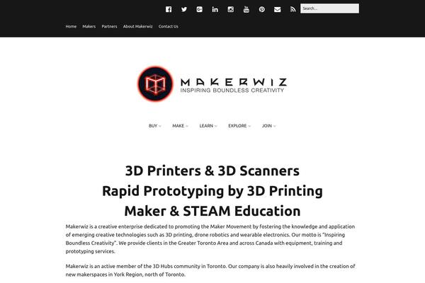 Make theme site design template sample