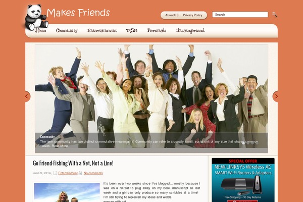 Canyon theme site design template sample