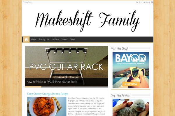 Jarida theme site design template sample