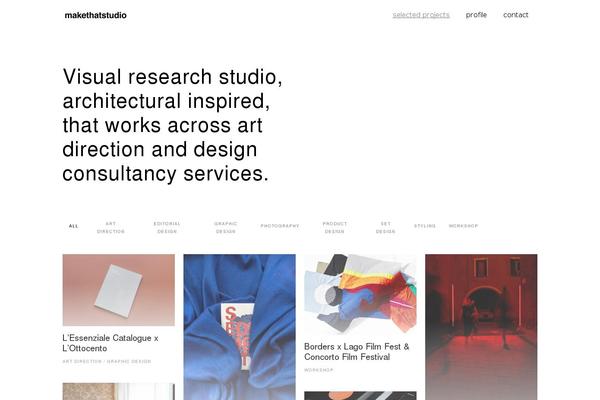 Capri theme site design template sample