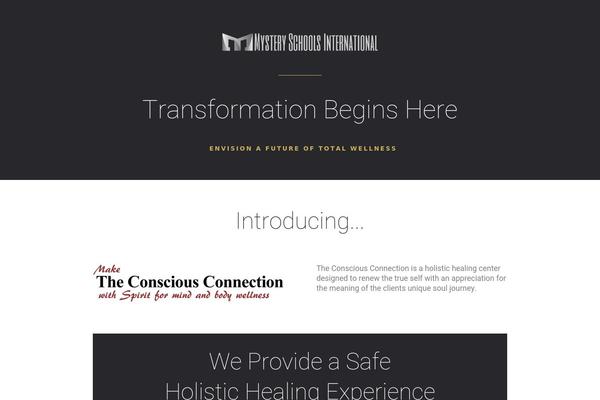 Parallax Pro theme site design template sample
