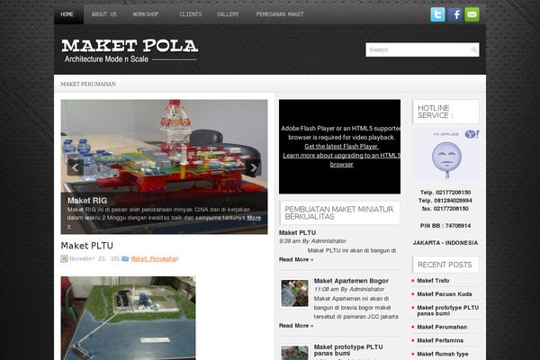 maketpola.com site used Landa