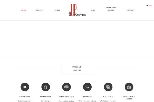Stockholm theme site design template sample