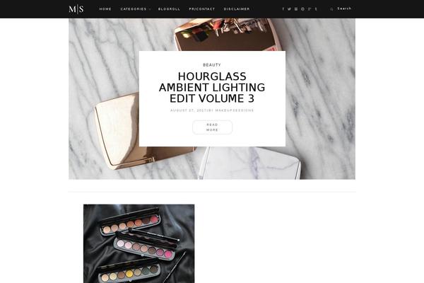 Lovely theme site design template sample