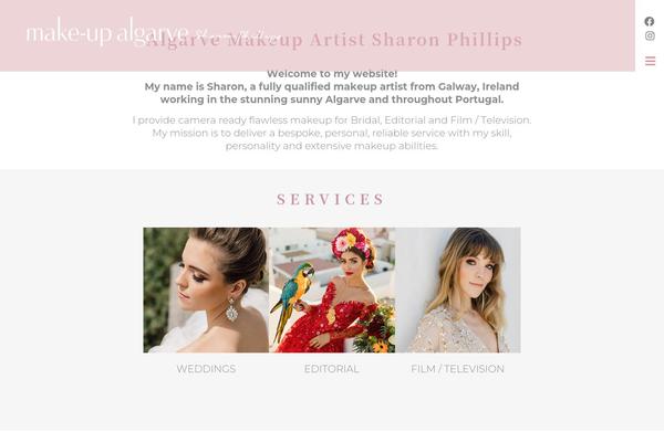 Alegria theme site design template sample