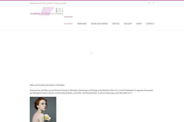 AMA theme site design template sample