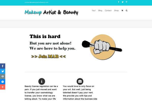 Site using Fusion-builder plugin