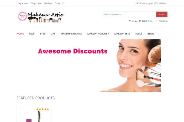 Ultimatum theme site design template sample