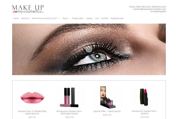Sweetness theme site design template sample