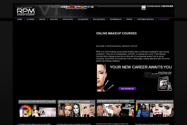 Site using Mac-dock-gallery plugin