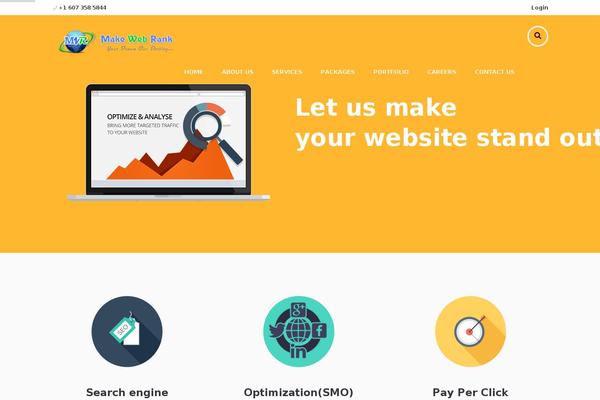makewebrank.com site used Makewebrank