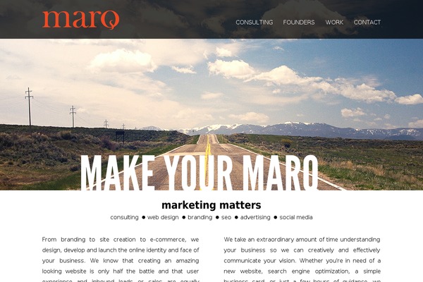 makeyourmarq.com site used Marq