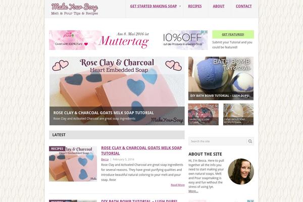 makeyoursoap.com site used Point