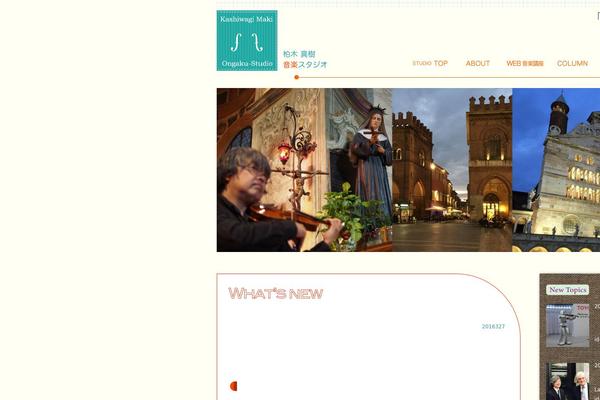 Studio theme site design template sample