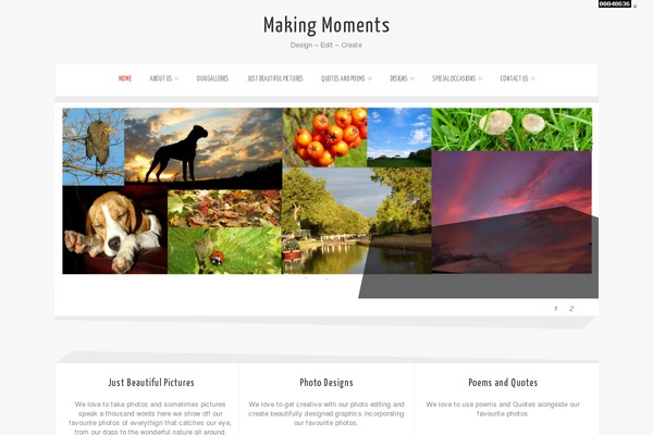 Zenon Lite theme site design template sample