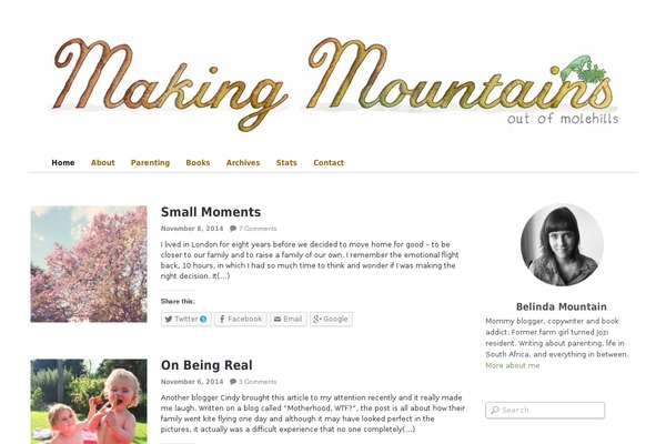 Blogfolio theme site design template sample