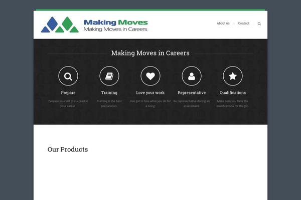 Statfort theme site design template sample