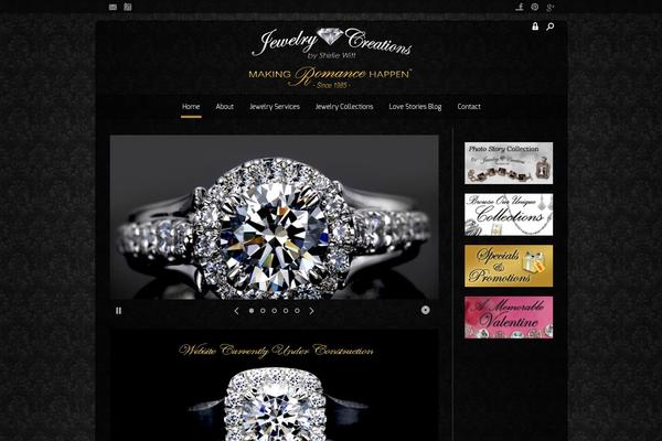 Enfinity theme site design template sample