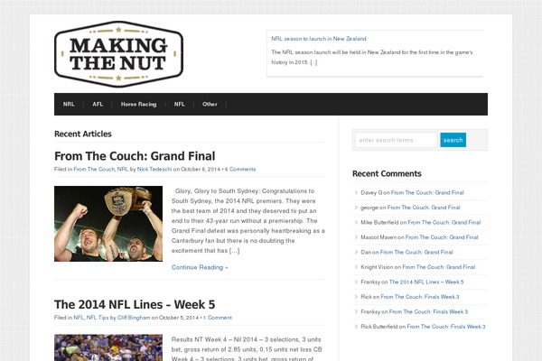 Wp Radiance 1.0.3 theme site design template sample