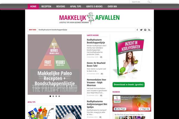 makkelijkafvallen.eu site used Makkelijkafvallen