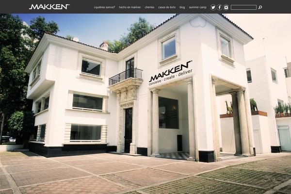 Site using Salient-social plugin
