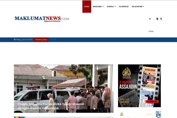 Jannah theme site design template sample