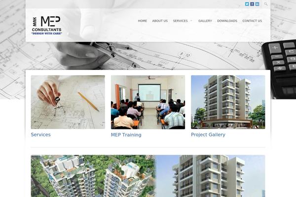 Hedge theme site design template sample