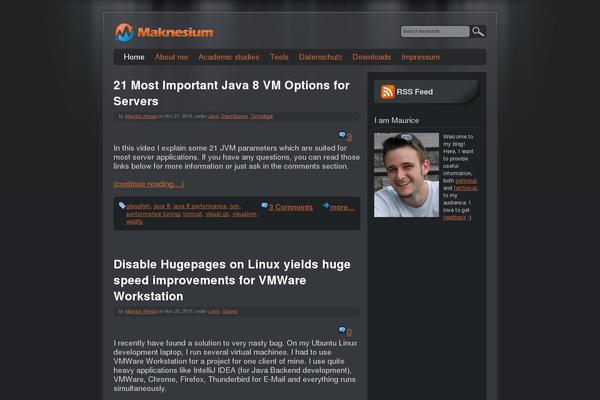 jarrah theme site design template sample