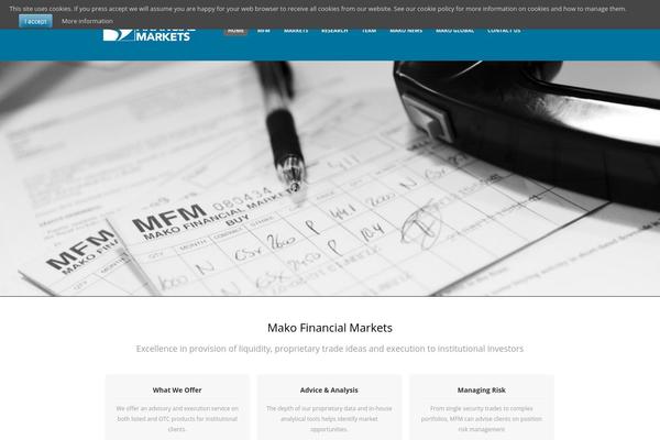 Adamos theme site design template sample