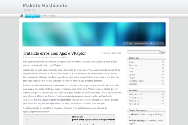 iStudio Theme theme site design template sample
