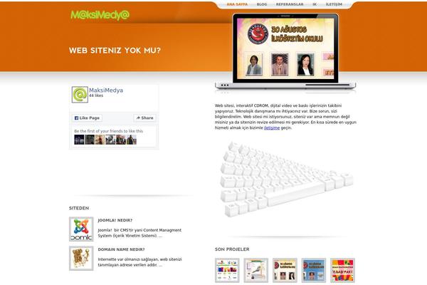 Ambition theme site design template sample