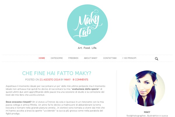 Site using Alakhnors-post-thumb plugin