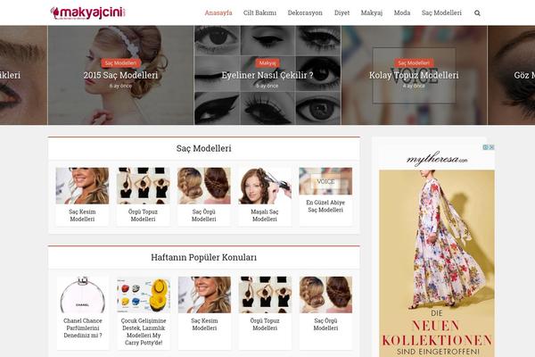 Voice theme site design template sample