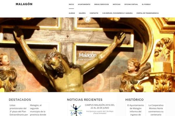 Dalton theme site design template sample