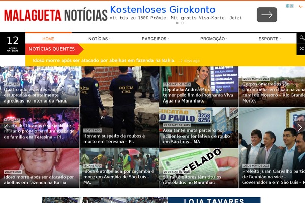 Site using iSlidex plugin