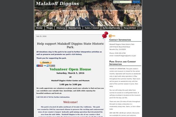 Patagonia theme site design template sample