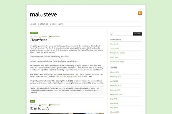 Simplo theme site design template sample