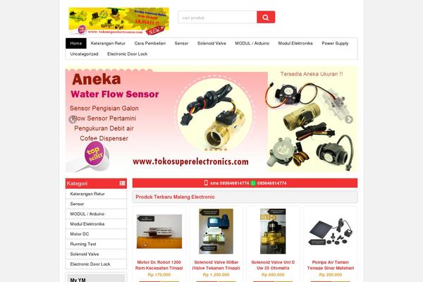 Wp-niaga theme site design template sample