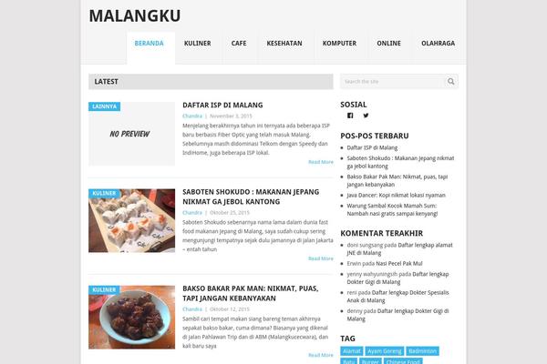Point theme site design template sample