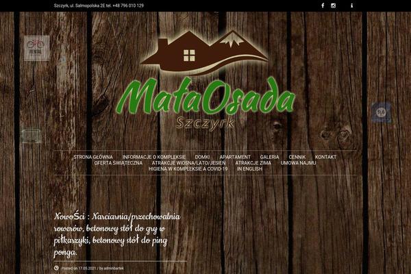 California theme site design template sample
