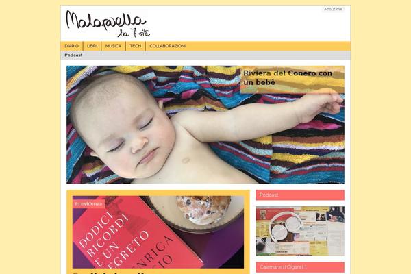 MH Magazine theme site design template sample