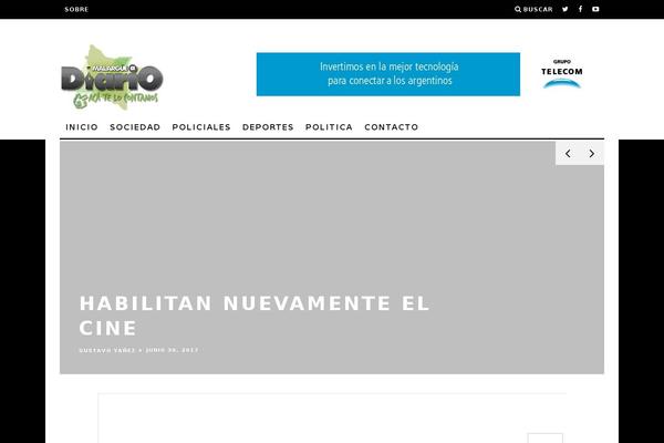 Mad theme site design template sample
