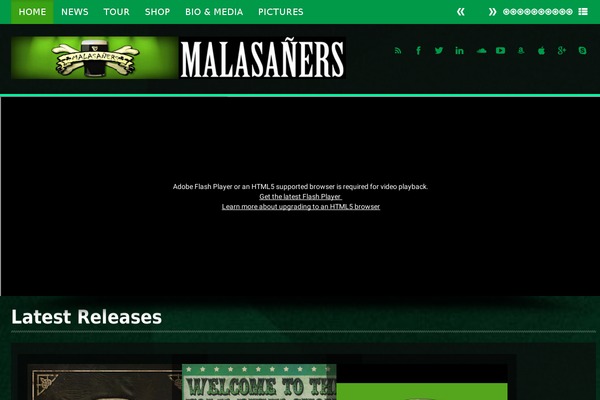 Site using Advanced AJAX Page Loader plugin