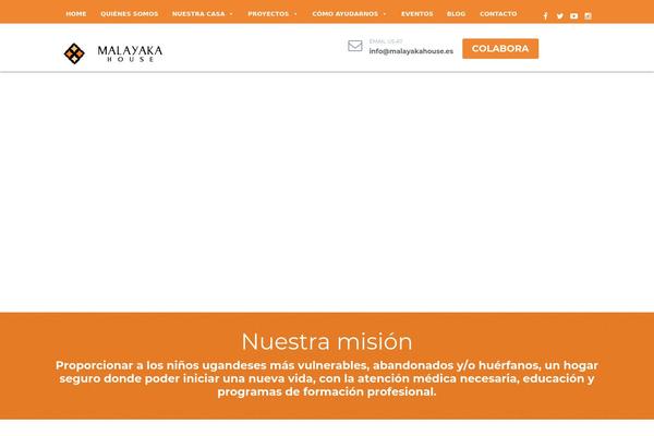 Helpinghands_child theme site design template sample