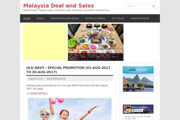 Dynamic News Lite theme site design template sample