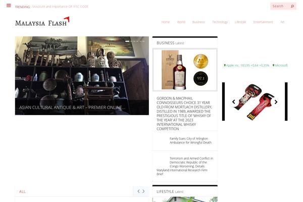 Extra-child theme site design template sample