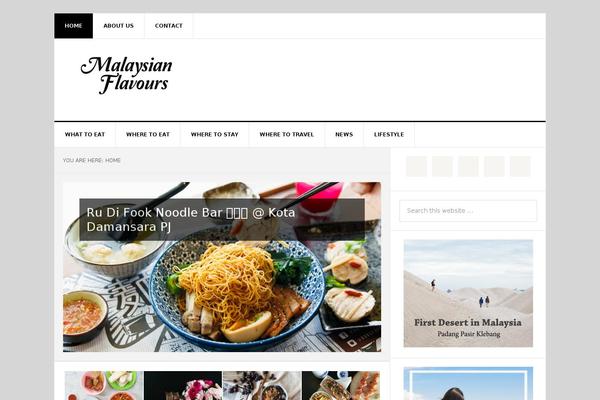 News Pro theme site design template sample