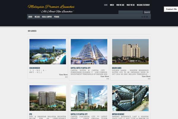 Envisioned theme site design template sample