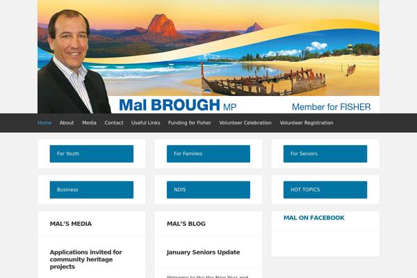 Ascension theme site design template sample